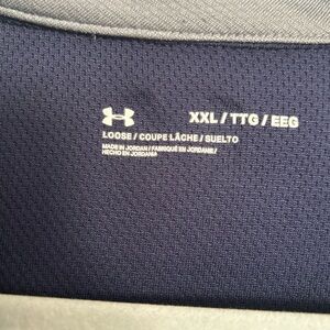 Under Armour Navy Blue Loose Fit Shirt XXL
